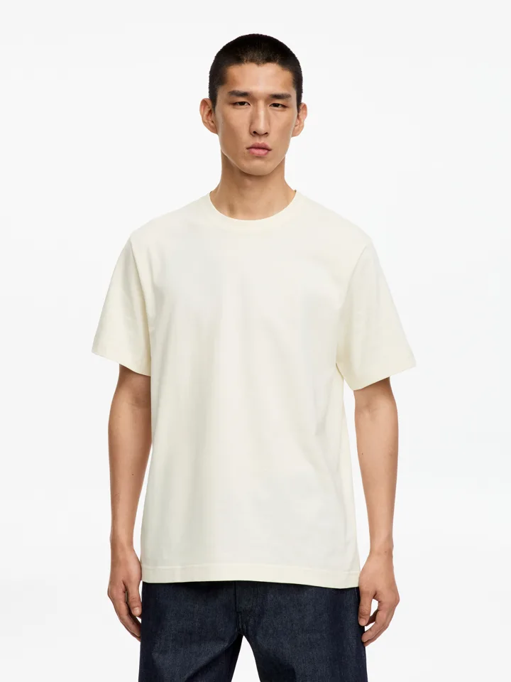 ARKET default image 1 of White in 220 GSM 릴랙스드 티셔츠